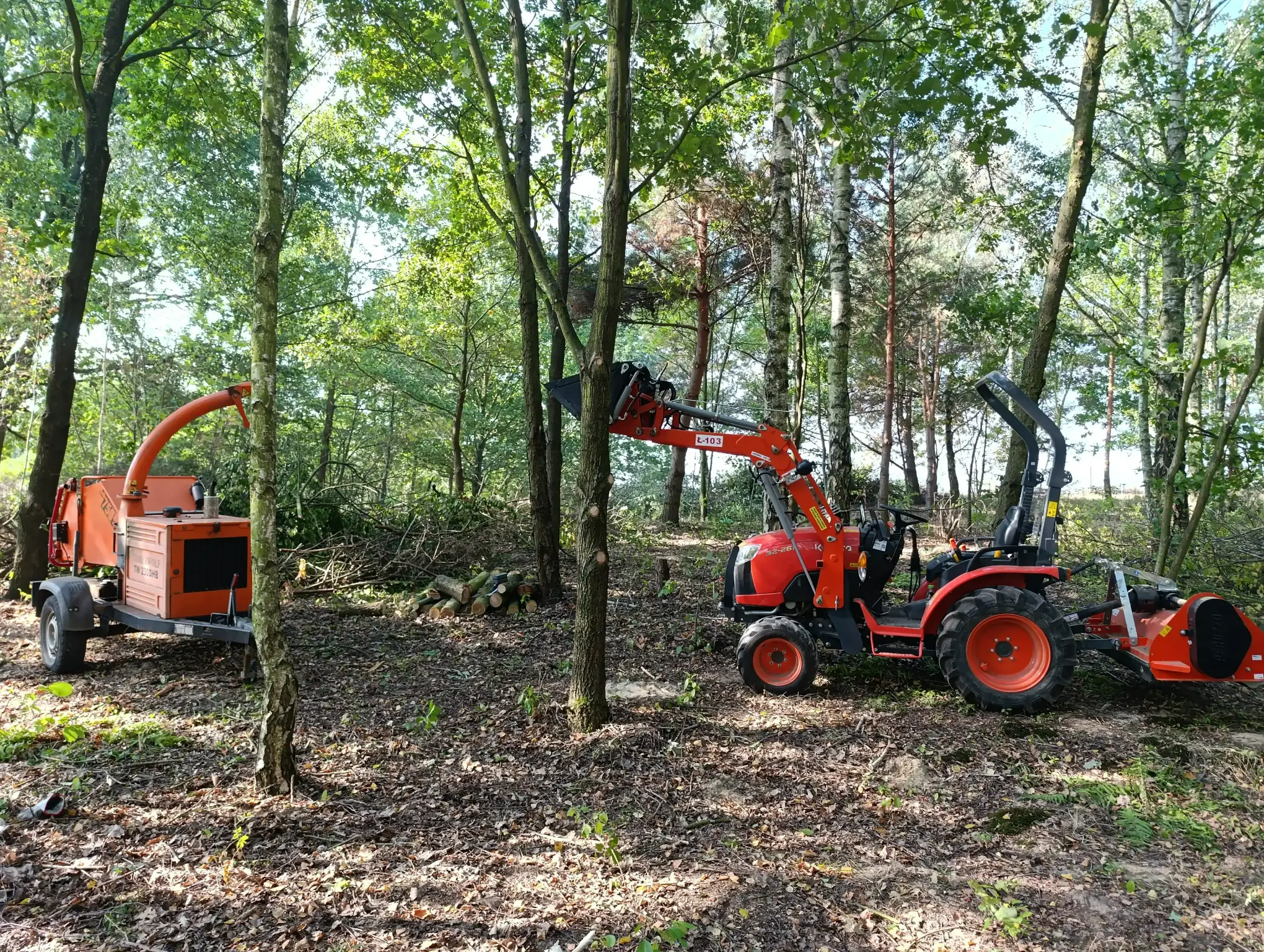 Kubota i rębak